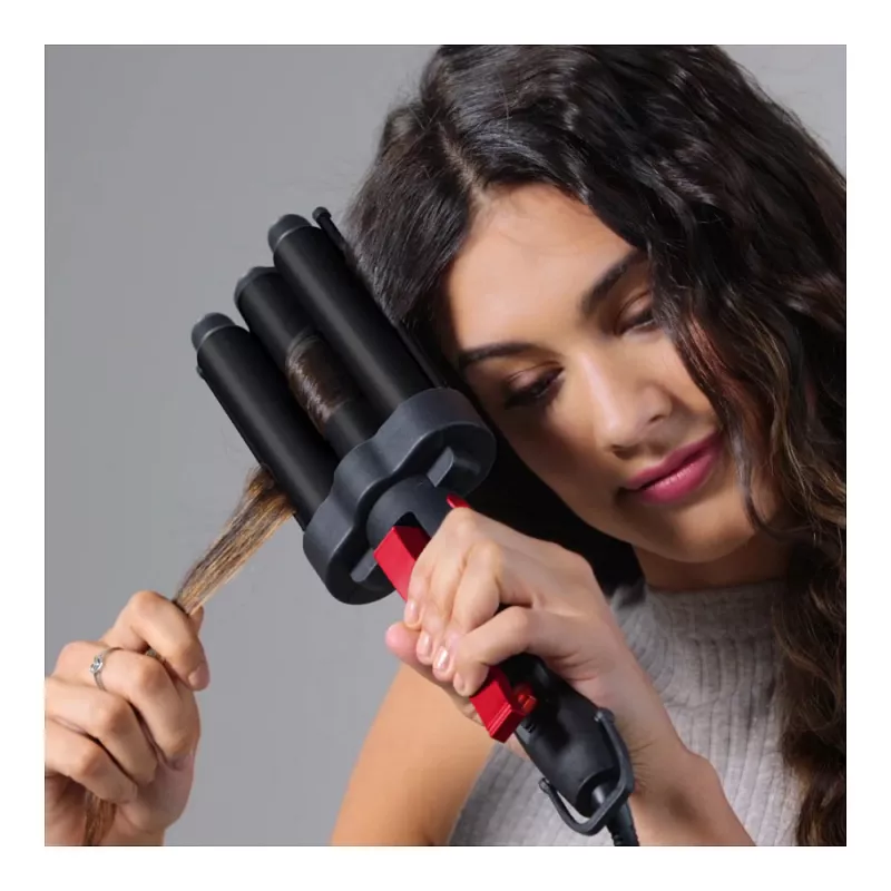 Revlon RVIR3056UKE Hot Air Brush – juoda/raudona