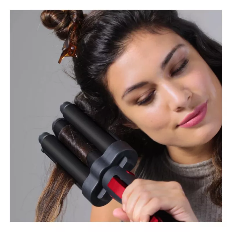 Revlon RVIR3056UKE Hot Air Brush – juoda/raudona
