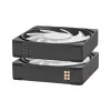 Thermaltake CT120 EX INFINITY ARGB Sync 3Pack Ventiliatorius 120mm Juodas