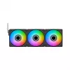 Thermaltake CT120 EX INFINITY ARGB Sync 3Pack Ventiliatorius 120mm Juodas