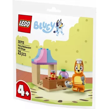 LEGO Bluey 30713 Fancy Restaurant su Bingo mini-build polybag