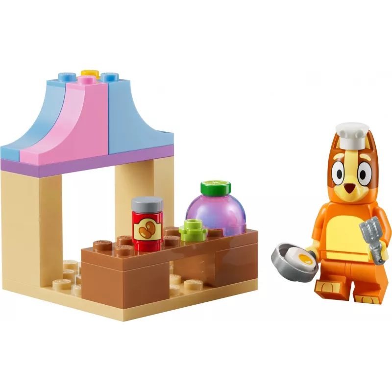 LEGO Bluey 30713 Fancy Restaurant su Bingo mini-build polybag