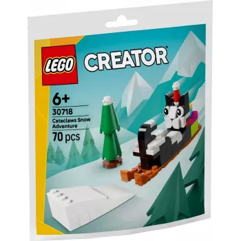 LEGO Creator 30718 Cataclaws Snow Adventure Polybag 60-Piece 3-in-1 Building Set