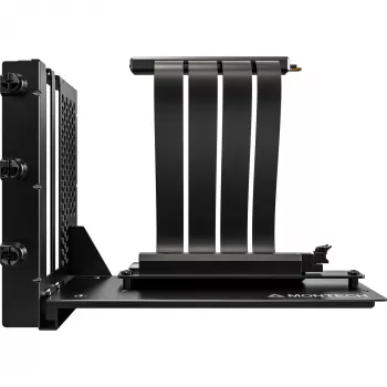 MONTECH Vertikalaus GPU montavimo rinkinys PCIe 4.0 keltuvas 20 cm juodas