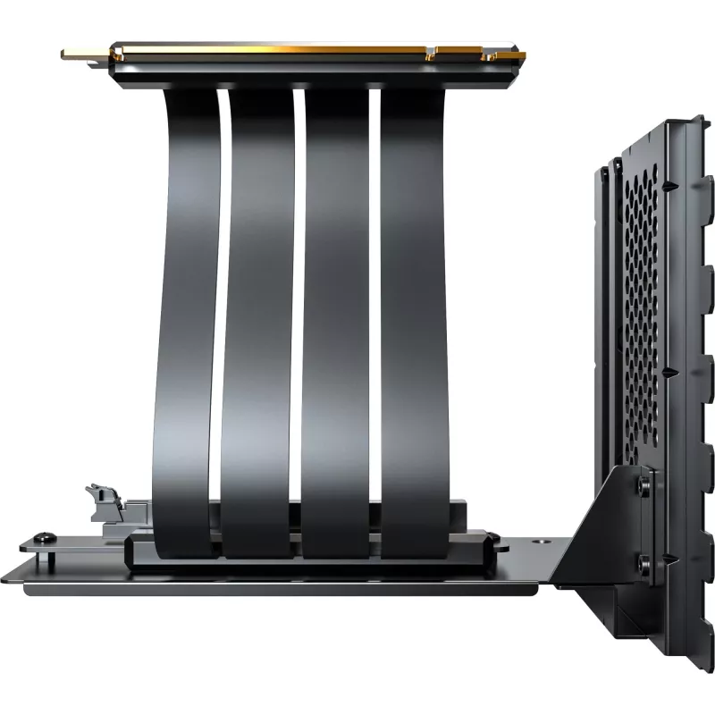 MONTECH Vertikalaus GPU montavimo rinkinys PCIe 4.0 keltuvas 20 cm juodas