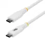 StarTech.com 3m (10ft) USB-C įkrovimo laidas 240W PD 5A EPR silikoniniu apvalkalu, tvirtas USB 2.0 (S2CEPR3MW-USB-CABLE)
