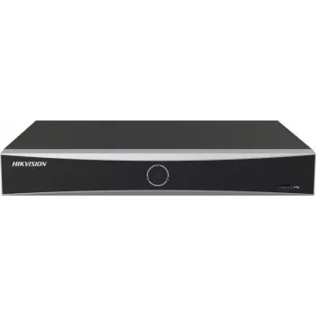 Hikvision DS-7604NXI-K1/4P/VPro 4 kanalų AcuSense NVR su 4 PoE prievadais, 12 MP įrašymu, 1 SATA lizdu