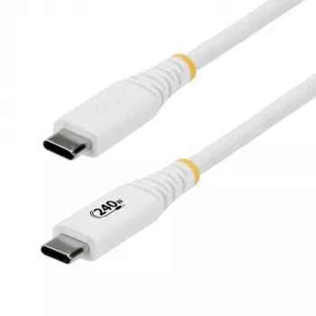 StarTech.com 2m USB-C įkrovimo laidas 240W PD EPR silikoniniu apvalkalu, tvirtas, juodas