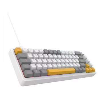 INCA Gaming Keyboard RGB Red Switch USB Mechanical 2,00m White (IKG-457)