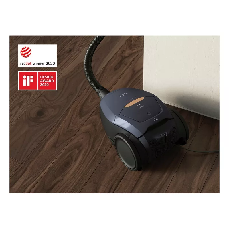 AEG VX82-1-5DB Bagged Canister Vacuum Cleaner 600W Denim Blue