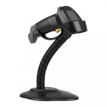 Inateck BCST-72 brūkšninių kodų skaitytuvas, juodas – 1D belaidis Bluetooth 2.4G USB