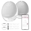 Momcozy M9 Dvigubas Nešiojamas Elektrinis Pientraukis Pilkas 150ml