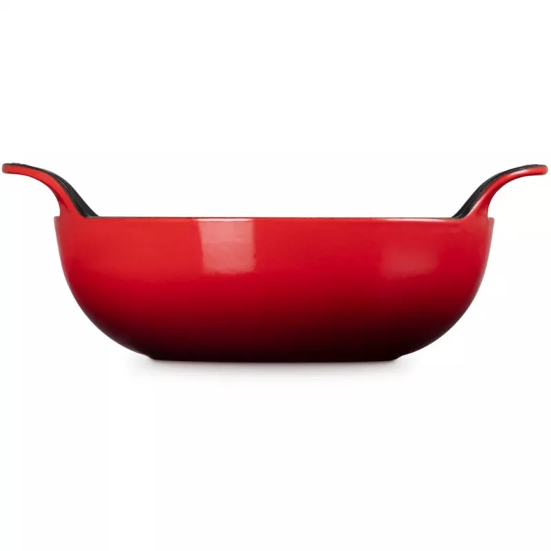 Le Creuset ketaus balti puodas 24 cm vyšninė raudona