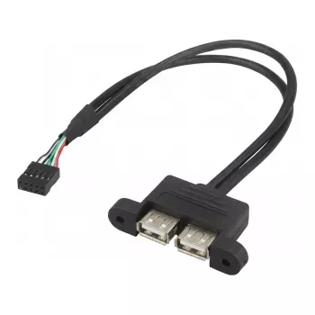 ASRock DeskMini 2x USB 2.0 vidinis adapterio kabelis (5RB000010020)