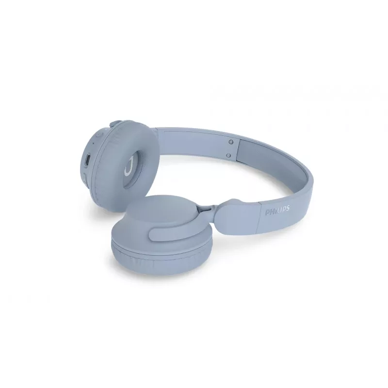 Philips TAH4000LB/00 Belaidės Ausinės Ant Ausų, Bluetooth 5.0, 32mm Garsiakalbiai, 20h Veikimo Laikas, USB-C, Mėlyna