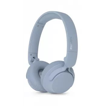 Philips TAH4000LB/00 Belaidės Ausinės Ant Ausų, Bluetooth 5.0, 32mm Garsiakalbiai, 20h Veikimo Laikas, USB-C, Mėlyna