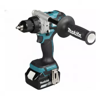 Makita DDF492RG3J 18V bešepetėlis akumuliatorinis gręžtuvas-suktuvas su 3x 6,0 Ah baterijomis, įkrovikliu ir Makpac dėklu