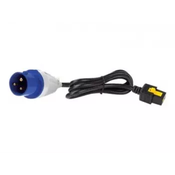 APC maitinimo laidas IEC 60309 16A (M) – IEC 60320 C19 – 16 A – 3,0 m – užrakinamas – juodas – P/N: SMT2200I-AR, SMT2200R2I-AR, SMT3000I-AR, SMT3000R2I-AR, SRT1500XLI, SRT2200XLI-KR (AP8758)