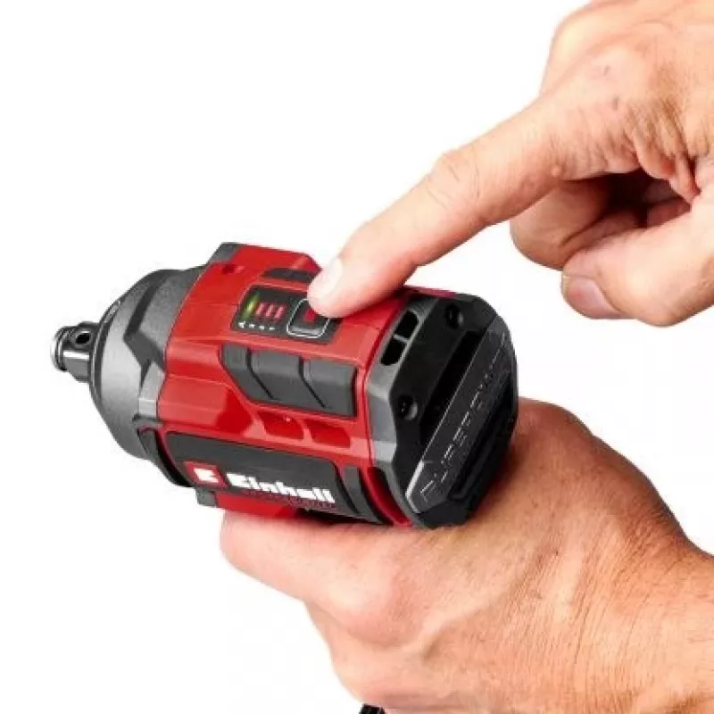 Einhell Professional TP-CW 18/350-C Li BL akumuliatorinis smūginis veržliaraktis 18V 350Nm (tik įrankis) raudonas/juodas