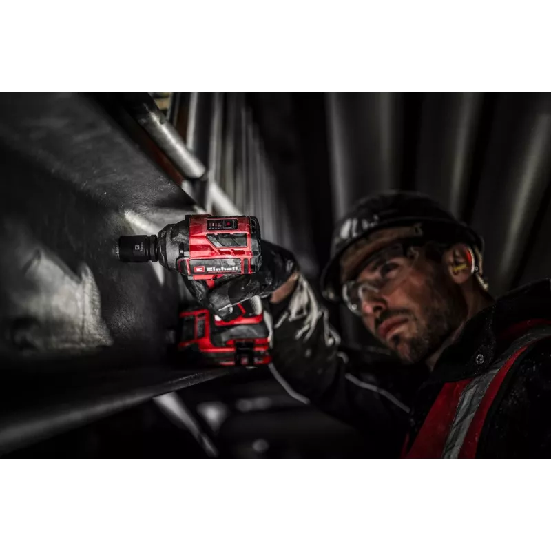 Einhell Professional TP-CW 18/350-C Li BL akumuliatorinis smūginis veržliaraktis 18V 350Nm (tik įrankis) raudonas/juodas