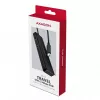 AXAGON HUE-C2C USB-C 5 Gbps kelioninis šakotuvas, 2x USB-A + 2x USB-C, USB-C maitinimo įėjimas, 19 cm kabelis