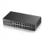 ZyXEL GS1100-16E 16 prievadų Gigabit nevaldomas metalinis tinklo jungiklis