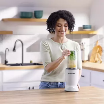 Nutribullet NBT1006MW Turbo asmeninis trintuvas 1000 W matinė balta