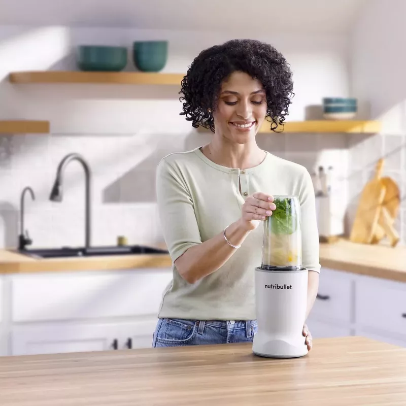 Nutribullet NBT1006MW Turbo asmeninis trintuvas 1000 W matinė balta