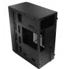 Logic Concept J23 PRO Black Mid-Tower Computer Case with Tempered Glass, USB-C, ARGB Fans