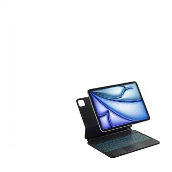 Inateck klaviatūra, skirta iPad Pro 12,9 colių (3/4/5/6 kartos) QWERTZ juoda - Bluetooth 5.0 su jutikliniu kilimėliu ir apšvietimu