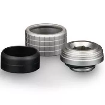 Thermal Grizzly DeltaMate Fitting HT16, nikeliuotas plienas, G1/4 inch sriegis, 6 vnt. pakuotė