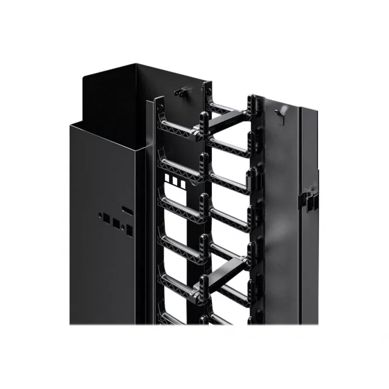 Rittal VX IT kabelių kanalas, 42U, montuojamas stove, RAL 9005