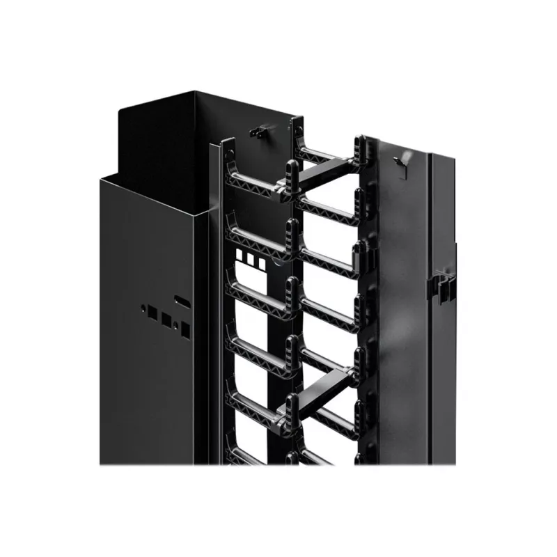 Rittal VX IT kabelių kanalas, 42U, montuojamas stove, RAL 9005