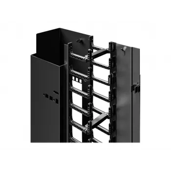 Rittal VX IT kabelių kanalas, 42U, montuojamas stove, RAL 9005