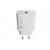 NATEC Ribera sieninis įkroviklis 1x USB-A 18W baltas