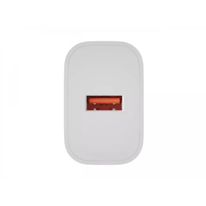 NATEC Ribera sieninis įkroviklis 1x USB-A 18W baltas