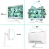 Philips Evnia 3000 24M2N3201P/00 23,8 colio IPS Full HD 180Hz žaidimų monitorius baltas