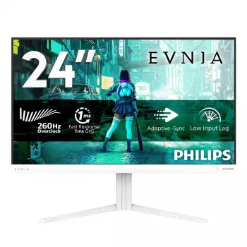Philips Evnia 3000 24M2N3201P/00 23,8 colio IPS Full HD 180Hz žaidimų monitorius baltas