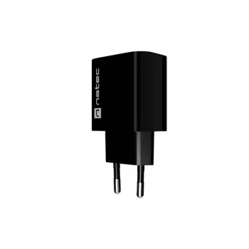 NATEC Ribera USB-C sieninis įkroviklis 20W juodas