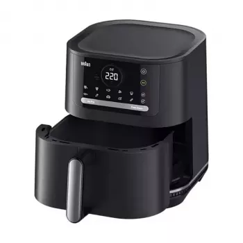 Braun Household 2-in-1 Hot Air Fryer MultiFry 5 HF 5054I (Juoda, 2000 W, 6.0 L krepšelis)