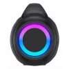 Denver BTG-618 nešiojamas Bluetooth vakarėlių garsiakalbis 200W su LED šviesomis, juodas
