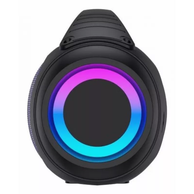 Denver BTG-618 nešiojamas Bluetooth vakarėlių garsiakalbis 200W su LED šviesomis, juodas
