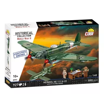 COBI Heinkel HE 111 H-22 su V1 skraidančiąja bomba konstruktoriaus rinkinys, 927 dalys