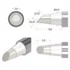 iFixit FixHub litavimo antgalis kūginis-pjautuvinis 2,6 mm sidabrinis