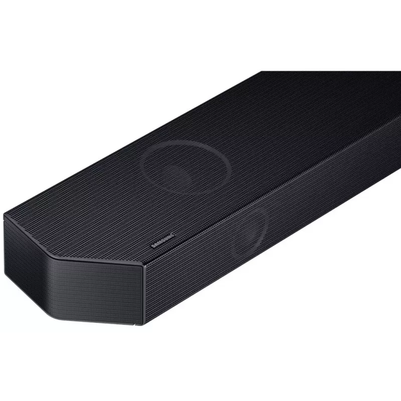 Samsung HW-Q600H 3.1.2 kanalų garso juosta su belaidžiu žemų dažnių garsiakalbiu, Dolby Atmos, DTS:X, Bluetooth, juoda