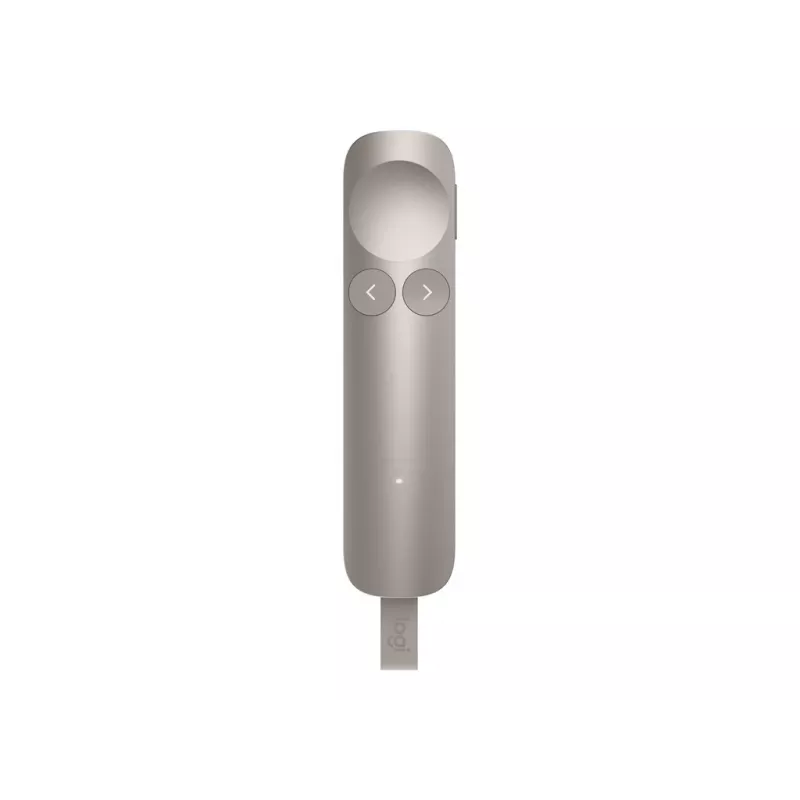 Logitech Spotlight 2 belaidis pristatymų pultelis - smėlio spalvos
