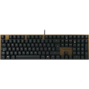 CHERRY KC 200 MX Wired Mechanical Keyboard USB QWERTY UK Black/Bronze CHERRY MX2A Brown