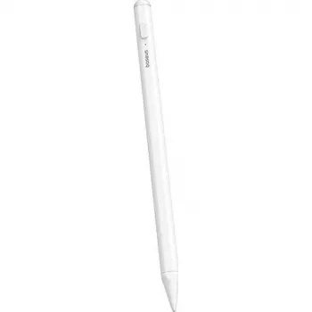 „Baseus Smooth Writing 2 Stylus Lite“ su LED indikatoriumi (balta spalva)