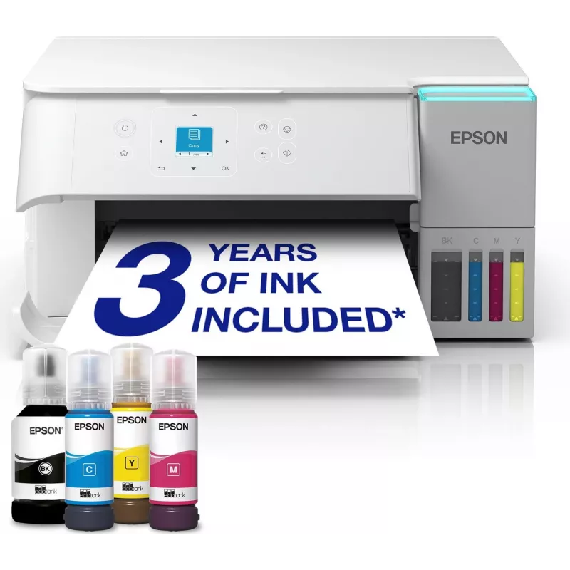 Epson EcoTank ET-2959 daugiafunkcis rašalinis spausdintuvas, A4, Wi-Fi, USB, baltas