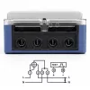 Qoltec vienfazis elektroninis elektros energijos skaitiklis 230V 5(60)A LCD